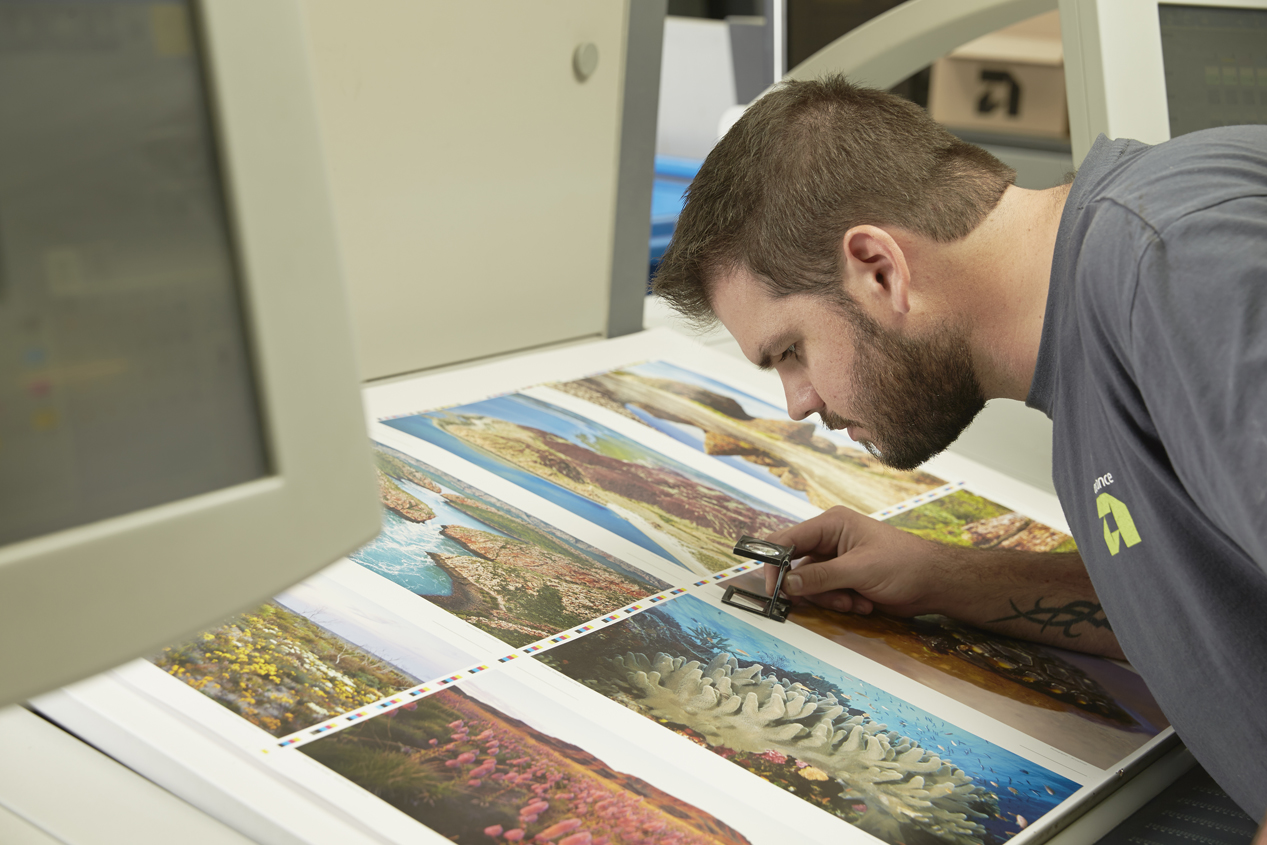 Advance pre-press services works to achieve the highest quality print outcomes