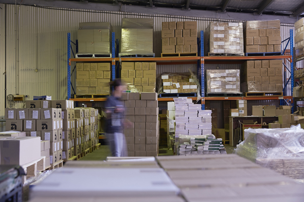 Advance warehousing solutions work hand-in-hand with our online ordering system