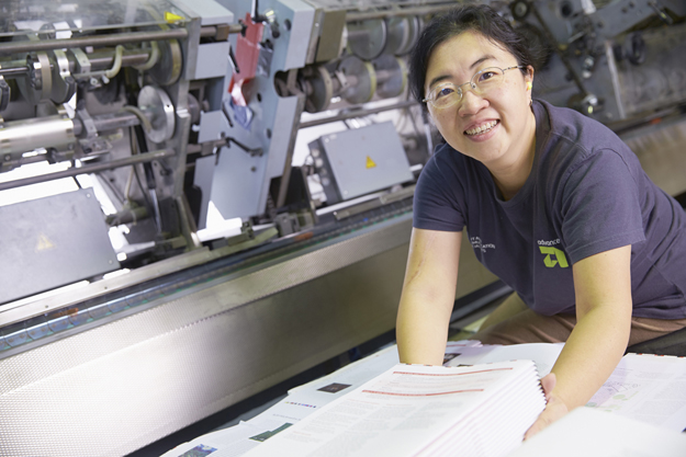 Online procurement at Advance Press enables easy ordering of business print essentials